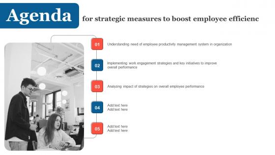 Agenda For Strategic Measures To Boost Employee Efficienc Download Pdf