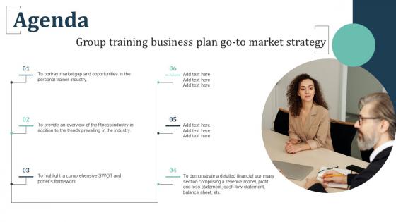 Agenda Group Training Business Plan Go To Market Strategy Background Pdf