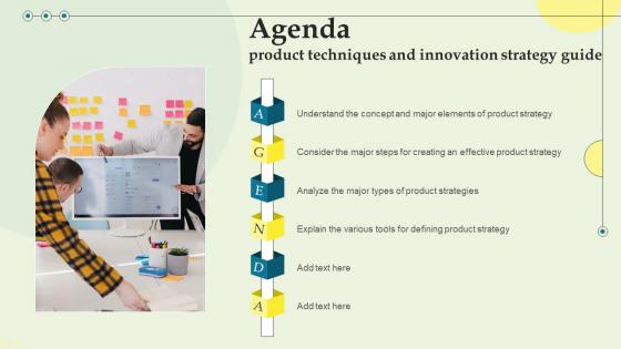 Agenda Product Techniques And Innovation Product Techniques And Innovation Themes PDF