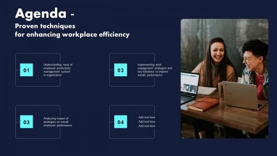 Agenda Proven Techniques For Enhancing Workplace Efficiency Mockup Pdf Agenda Proven Techniques For Enhancing Workplace Efficiency Mockup Pdf