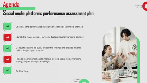 Agenda Social Media Platforms Performance Assessment Plan Elements Pdf