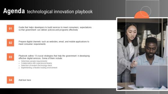 Agenda Technological Innovation Playbook Microsoft Pdf