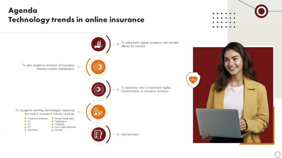 Agenda Technology Trends In Online Insurance Agenda Technology Trends In Online Insurance