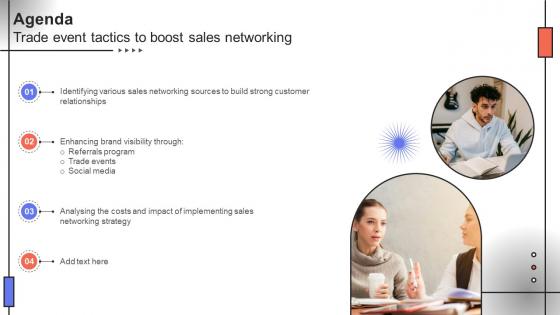Agenda Trade Event Tactics To Boost Sales Networking SA SS V