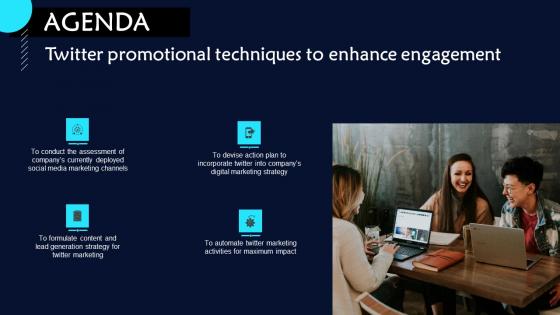 Agenda Twitter Promotional Techniques To Enhance Engagement Template Pdf