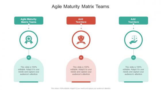 Agile Maturity Matrix Teams In Powerpoint And Google Slides Cpb