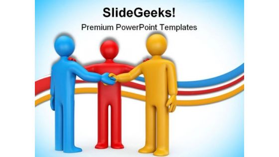 Agreement With Intermediary Business PowerPoint Templates And PowerPoint Backgrounds 0611