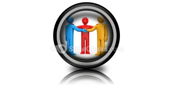 Agreement With Intermediary PowerPoint Icon Cc