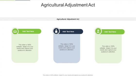 Agricultural Adjustment Act In Powerpoint And Google Slides Cpb
