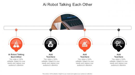 Ai Robot Talking Each Other In Powerpoint And Google Slides Cpb