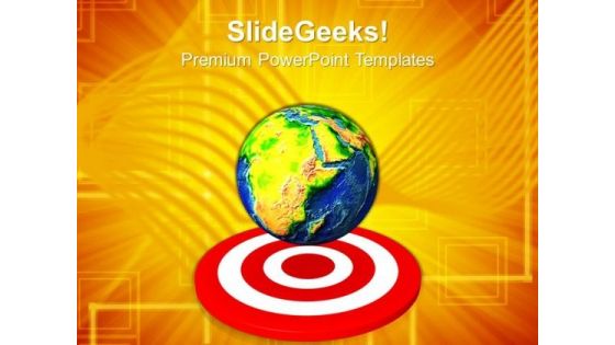 Aiming Toward Global Target Business PowerPoint Templates And PowerPoint Themes 0912