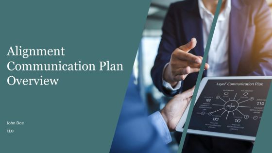 Alignment Communication Plan Overview PPT Example AT
