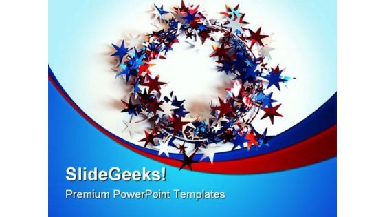 All Around American Star Americana PowerPoint Background And Template 1210 All Around American Star Americana PowerPoint Background And Template 1210