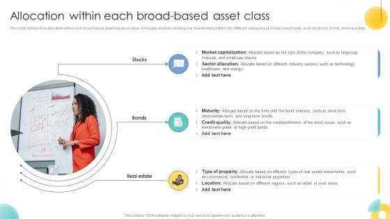 Allocation Within Each Broad Based Asset Class Strategic Investment Plan For Optimizing Risk SS V Allocation Within Each Broad Based Asset Class Strategic Investment Plan For Optimizing Risk SS V