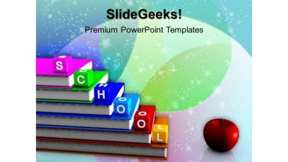 Alphabet Blocks School PowerPoint Templates And PowerPoint Themes 1012