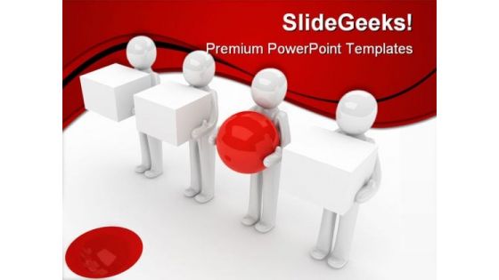 Alternative Choice Strategy Business PowerPoint Themes And PowerPoint Slides 0511