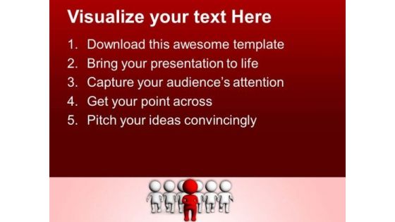 Always Lead Your Team PowerPoint Templates Ppt Backgrounds For Slides 0613