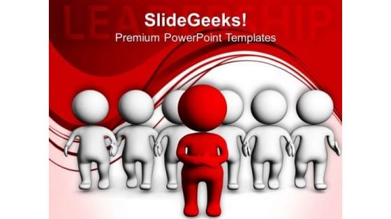 Always Lead Your Team PowerPoint Templates Ppt Backgrounds For Slides 0613