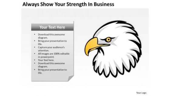 Always Show Your Strength In Business Ppt Development Plans PowerPoint Templates