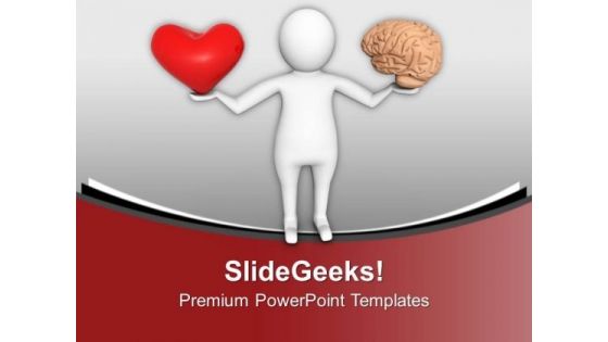 Always Take Decision With Brain PowerPoint Templates Ppt Backgrounds For Slides 0613