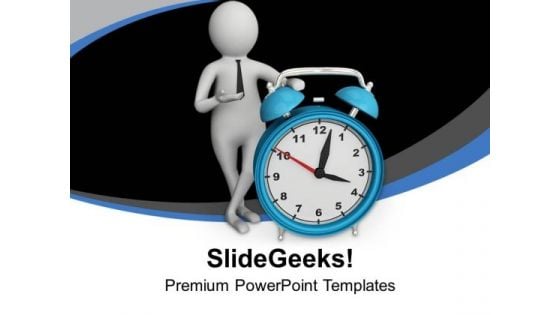 Always Value Your Time PowerPoint Templates Ppt Backgrounds For Slides 0713