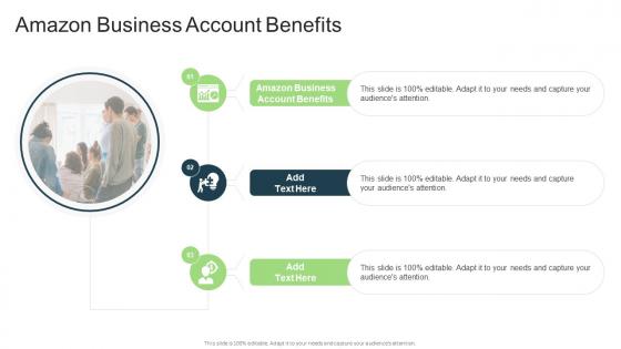 Amazon Business Account Benefits In Powerpoint And Google Slides Cpb