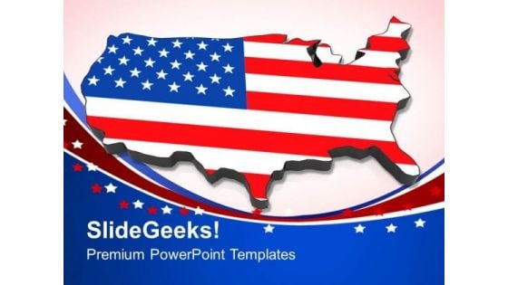 America Is A Great Country PowerPoint Templates Ppt Backgrounds For Slides 0713