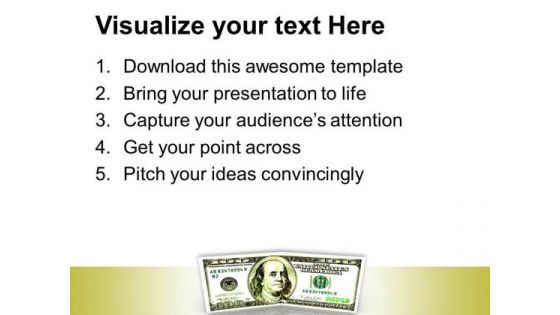 American Currency Money PowerPoint Templates And PowerPoint Themes 0812