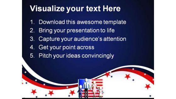 American Family People PowerPoint Templates And PowerPoint Backgrounds 0211