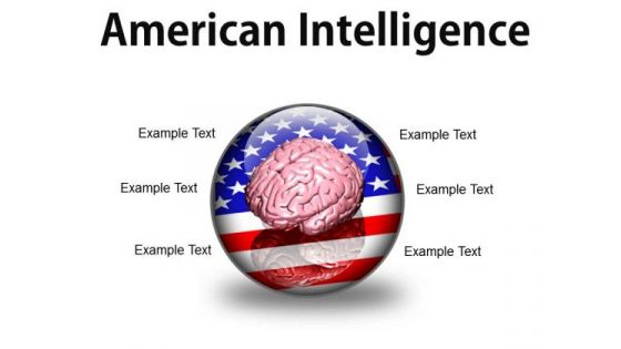 American Intelligence Metaphor PowerPoint Presentation Slides C