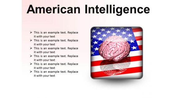 American Intelligence Metaphor PowerPoint Presentation Slides S