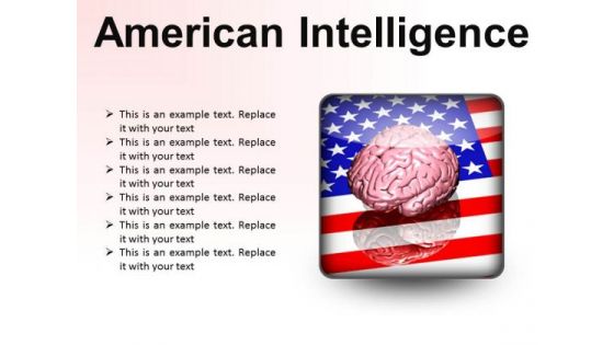 American Intelligence Metaphor PowerPoint Presentation Slides S American Intelligence Metaphor PowerPoint Presentation Slides S