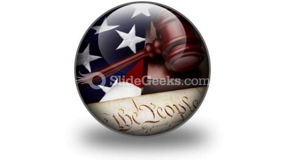 American Justice PowerPoint Icon C