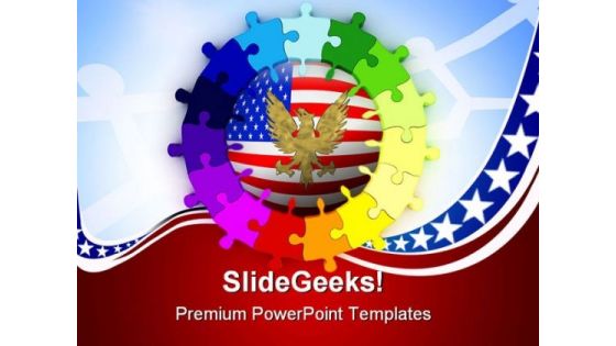 American Unity Global PowerPoint Templates And PowerPoint Backgrounds 0211