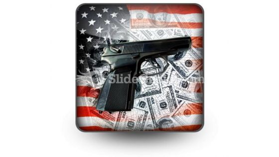 American Voilence PowerPoint Icon S