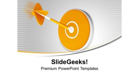An Arrow Hitting The Target Of Success PowerPoint Templates Ppt Backgrounds For Slides 0213 An Arrow Hitting The Target Of Success PowerPoint Templates Ppt Backgrounds For Slides 0213