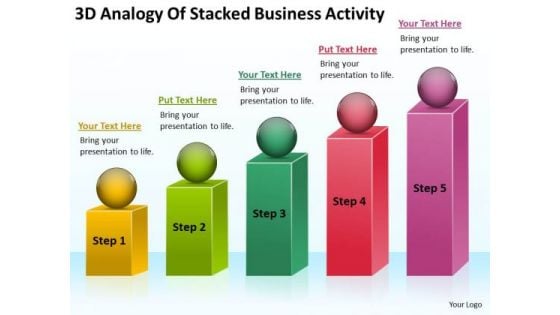 Analogy Of Stacked Business Activity Ppt Sample Proposal Outline PowerPoint Templates