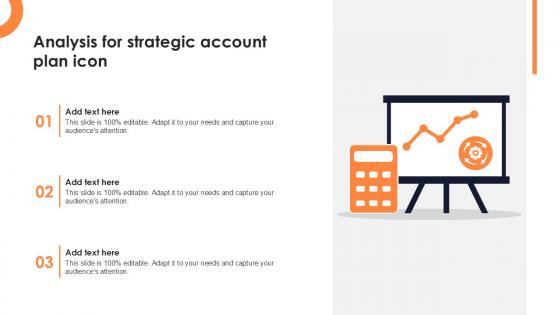 Analysis For Strategic Account Plan Icon Ppt Example SS