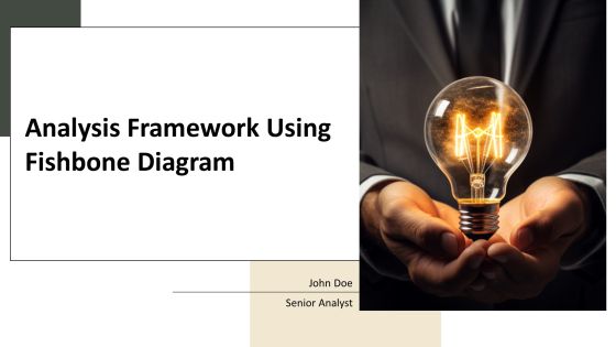 Analysis Framework Using Fishbone Diagram PPT Information AT