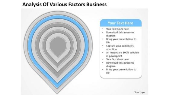 Analysis Of Various Factors Business Ppt Plan Template PowerPoint Slides