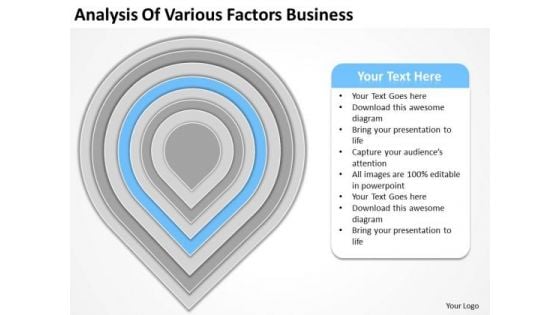 Analysis Of Various Factors Business Ppt Template For Plan PowerPoint Slides