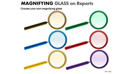 Analyze Magnifying Glass PowerPoint Slides And Ppt Diagram Templates
