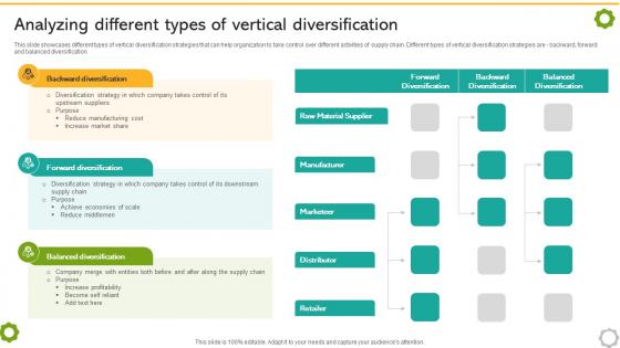 Analyzing Different Types Of Vertical Diversification Strategy SS V