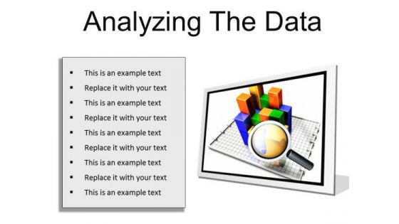 Analyzing The Data Business PowerPoint Presentation Slides F