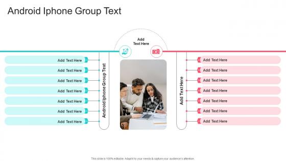 Android Iphone Group Text In Powerpoint And Google Slides Cpb