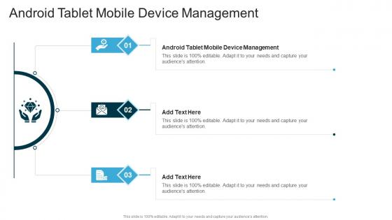 Android Tablet Mobile Device Management In Powerpoint And Google Slides Cpb