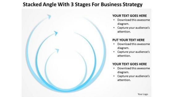 Angle With 3 Stages For Business Srategy Ppt Consignment Plan PowerPoint Templates