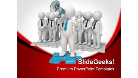 Announcements Business PowerPoint Templates And PowerPoint Backgrounds 0811