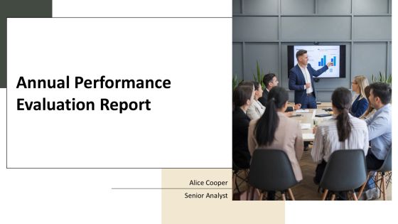 Annual Performance Evaluation Report PPT Sample AT