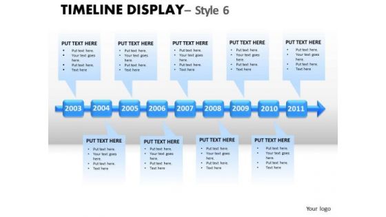 Annual Plans Timeline Display 5 PowerPoint Slides And Ppt Diagram Templates